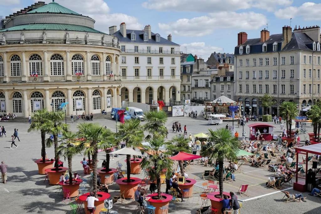 Le Mimosa, Maison-Jardin Dans Rennes- 2 Chambres Eksteriør bilde